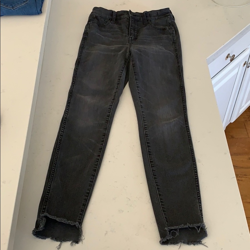 Madewell 10” high rise skinny jeans